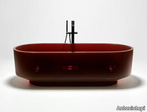 BORGHI - Freestanding oval Cristalmood® bathtub _ Antoniolupi