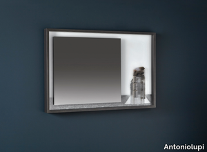 COLLAGE - Wall-mounted framed mirror _ Antoniolupi