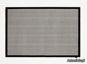 TRAMATO TR250 - Rectangular striped velvet rug _ Antoniolupi