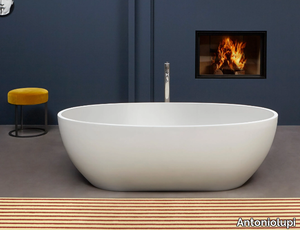 REFLEXMOOD - Freestanding oval Flumood® bathtub _ Antoniolupi