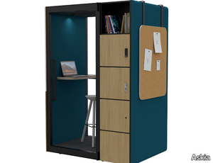 KAMELEON STORAGE - Storage unit for office booth _ Askia