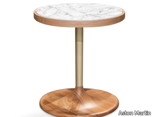 V212 - Round marble high side table _ Aston Martin