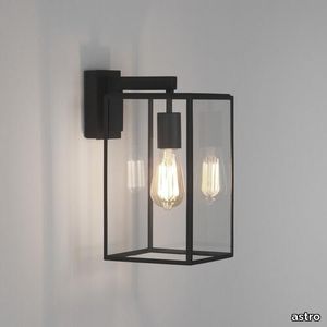 Box Lantern 350 Textured Black