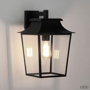 Richmond Wall Lantern 254 Textured Black