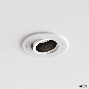 Pinhole Slimline Round Adjustable Fire-Rated Matt White