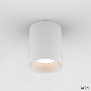 Kos Round 140 LED Textured White