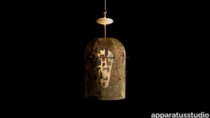 INTERLUDE : HAND-EMBROIDERED HANGING LAMP
