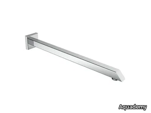 QUADRO ARM L40 - Wall-mounted steel shower arm _ Aquademy