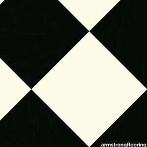 CushionStep | B3130Philmont Vinyl Sheet - Black/White