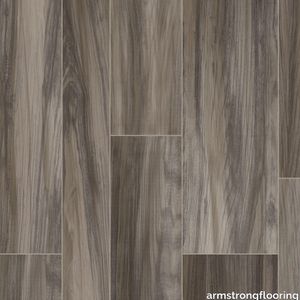 FlexStep Value Plus | G2597Ridge Plank Vinyl Sheet - Smoke