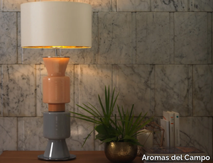 PONN PONN - Stained glass table lamp with fixed arm _ Aromas del Campo