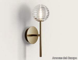 DOUL - LED glass and steel wall lamp with dimmer _ Aromas del Campo