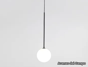 BALL - Opal glass pendant lamp _ Aromas del Campo