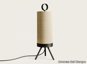 NOOI - LED linen table lamp with dimmer _ Aromas del Campo