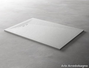 SYNTHESIS - Rectangular composite material shower tray _ Arbi Arredobagno