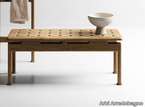 STEP - Wooden Bathroom bench _ Arbi Arredobagno