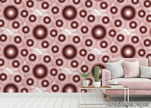 CIRCLE ARTWORK - Washable nonwoven wallpaper _ Architects Paper