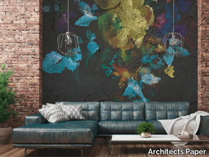 HANGING FLOWERS - Digital printing vinyl wallpaper _ Architects Paper