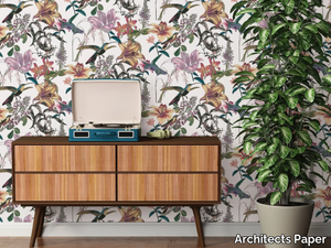 JUNGLE CHIC - Washable nonwoven wallpaper with floral pattern _ Architects Paper