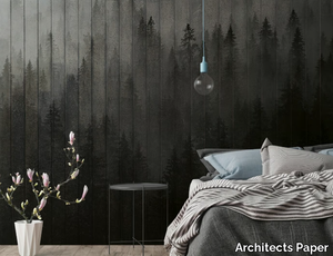 PLANK FOREST - Digital printing vinyl wallpaper _ Architects Paper