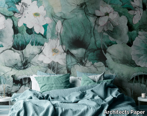 WATER LILY - Digital printing vinyl wallpaper _ Architects Paper