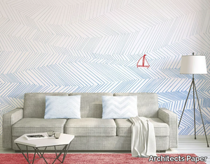 WAVES ARTWORK - Washable nonwoven wallpaper _ Architects Paper