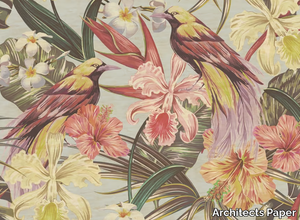 EXOTIC BIRDS - Digital printing wallpaper _ Architects Paper