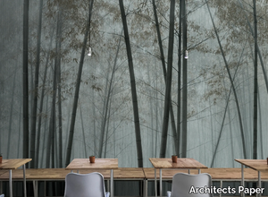 IN THE BAMBOO - Ecological washable landscape nonwoven wallpaper _ Architects Paper