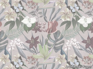 ORCHID GARDEN - Digital printing wallpaper with floral pattern _ Architects Paper