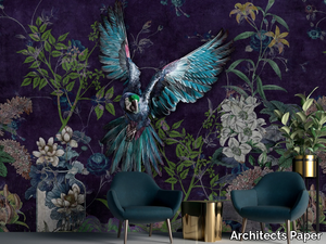 TROPICAL HERO - Nonwoven wallpaper with floral pattern _ Architects Paper