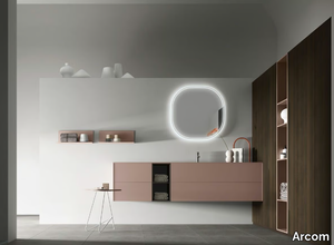 POLLOCK - COMPOSIZIONE 66 - Modular bathroom system _ Arcom