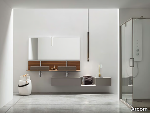 POLLOCK - COMPOSIZIONE 71 - Modular wooden bathroom system _ Arcom