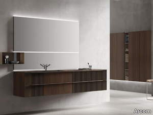 POLLOCK TRAME - COMPOSITION 93 - Wall-mounted vanity unit with drawers _ Arcom