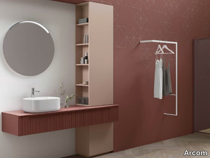 POLLOCK TRAME - COMPOSITION 101 - Wall-mounted vanity unit with drawers _ Arcom