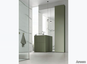 WIND - COMPOSITION 04 - Vanity unit with drawers _ Arcom