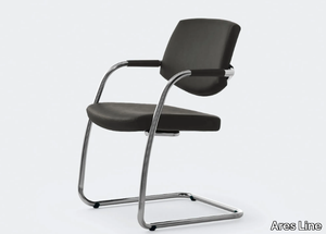 EURA VISITOR - Cantilever upholstered chair _ Ares Line