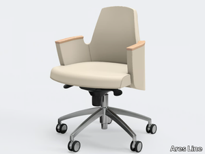 AMADEUS - Swivel upholstered office chair _ Ares Line