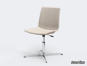 AIRA - Upholstered with 4-spoke base chair _ Ares Line