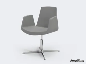 JOLLY - With 4-spoke base easy chair _ Ares Line