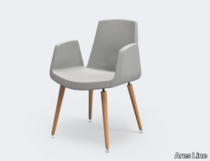 JOLLY - Easy chair with armrests _ Ares Line