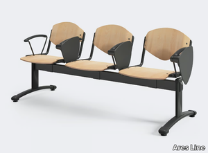 OMNIA CONTRACT - Beam seating with writing tablet _ Ares Line