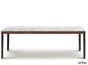 HUG - Rectangular marble table _ arflex