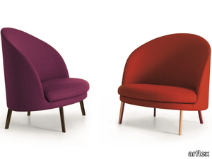 JIM - Upholstered fabric armchair _ arflex