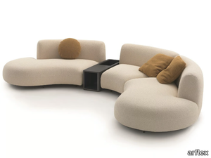 TOKIO - Sectional curved fabric sofa _ arflex