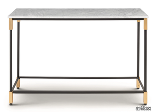 MATCH - Rectangular marble console table _ arflex