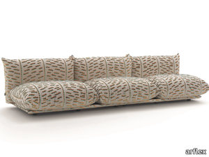 MARENCO - Sofa with removable cover without armrests _ arflex