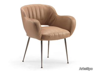 MISS MALICE - Leather easy chair _ Arketipo