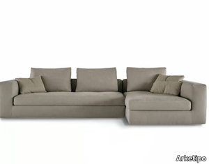 MAREA - Sectional fabric sofa _ Arketipo