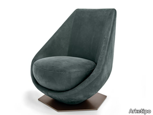 OVERDRIVE - Swivel fabric armchair _ Arketipo