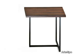 ARMONIA - Rectangular Sucupira side table _ Arketipo